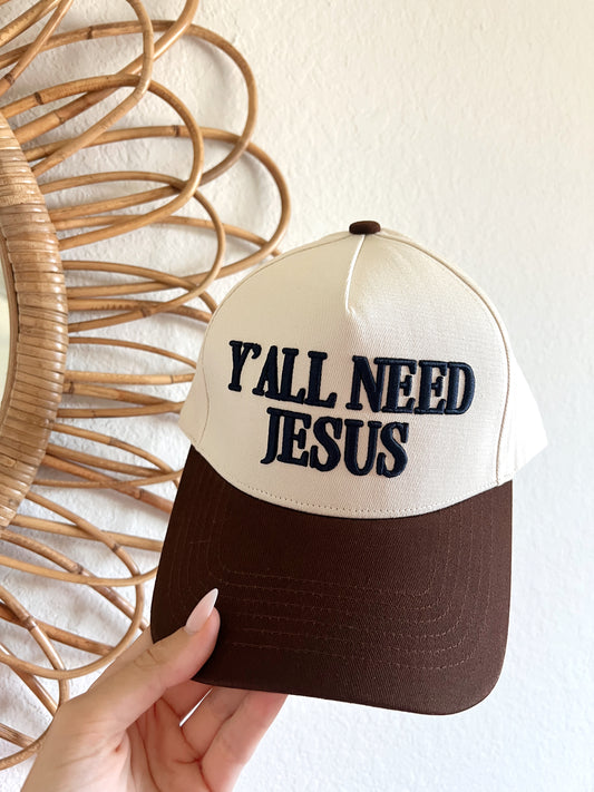 'Y'ALL NEED JESUS' HAT