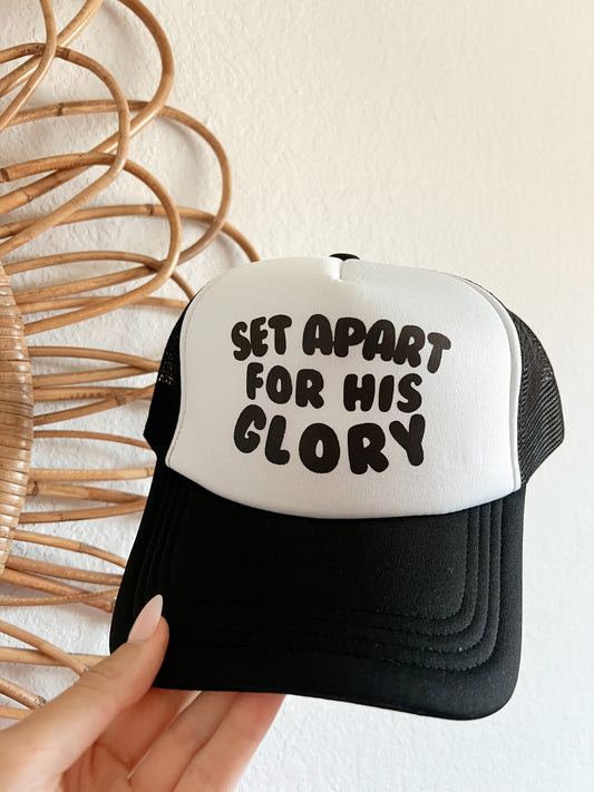 'SET APART FOR HIS GLORY' HAT